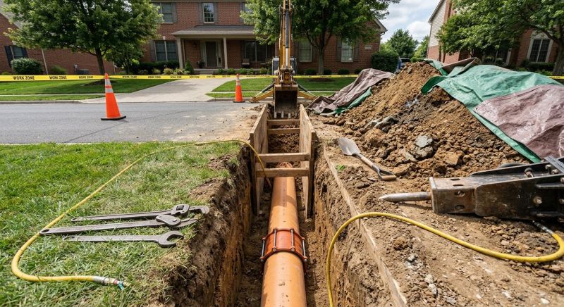 Sewer Service in Fredericksburg, VA